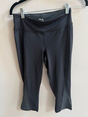 FILA Black Performance Leggings XS